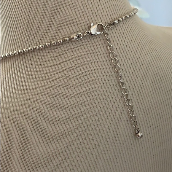 Silver plated faith charm necklace - Picture 5 of 5